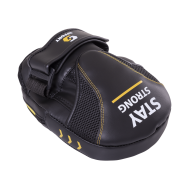 Лапа E603-2 изогнутая, кожзам, черный, фото 1