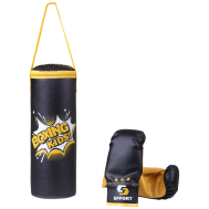 Набор для бокса E1455, кожзам, черный, фото 1