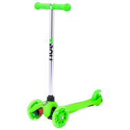 Самокат 3-колесный Zippy 3D, 120/80 мм, зеленый, фото 1