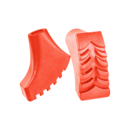 Комплект наконечников для скандинавских палок, 2 шт., оранжевый, фото 1