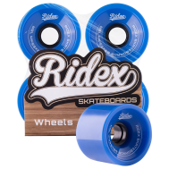 Комплект колес для лонгборда SB, синий, 4 шт., фото 1