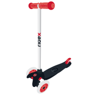 Самокат 3-колесный Zippy 2.0 3D 120/80 мм, черный, фото 1