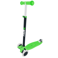 Самокат 3-колесный Snappy 2.0 3D 120/80 мм, зеленый, фото 1