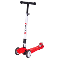 Самокат 3-колесный Smart 3D, 120/80 мм, красный, фото 1