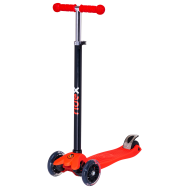 Самокат 3-колесный Snappy 3D, 120/80 мм, красный, фото 1