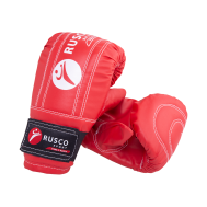 Перчатки снарядные, кожзам, красно-сине-черный, M, фото 1