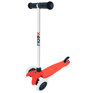 Самокат 3-колесный Zippy 2.0 3D 120/80 мм, красный, фото 1