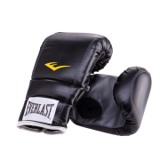 Перчатки снарядные 4315LXLU, к/з, черные/белые/желтые, фото 1