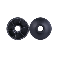 Комплект колец ограничительных для скандинавских палок, 2 шт., чёрный, фото 1