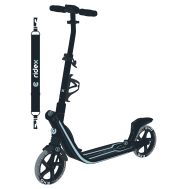 Самокат 2-колесный Exo 200 мм, черный, фото 1