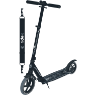 Самокат 2-колесный Syrex 230/200 мм, черный, фото 1