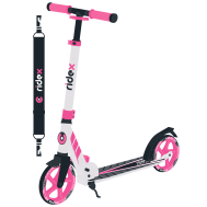 Самокат 2-колесный Echo 2.0 180 мм, белый/розовый, фото 1