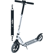 Самокат 2-колесный Syrex 230/200 мм, белый, фото 1