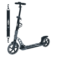 Самокат 2-колесный Unit 230/200 мм, серый, фото 1