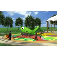 Детская игровая площадка Air-Gym Play Кузнечик WD-DZ050, серия Животный мир, фото 1