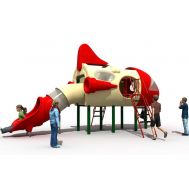 Детская игровая площадка Air-Gym Play Ракета Союз WD-FJ011, серия Авиация, фото 1