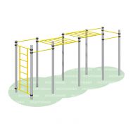 Комплекс с двумя рукоходами Romana 501.17.01, фото 1