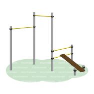 Турник двойной Romana 501.07.01, фото 1