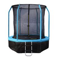 Батут Yarton 6 ft 1,83 м с сеткой и лестницей (синий), фото 1