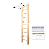 Шведская стенка Kampfer Swedish Wall (№1 Натуральный Стандарт белый турник), фото 1