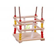 Качели детские кубельковые из дерева IgraGrad