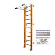 Шведская стенка Kampfer Swedish Wall (№3 Классический Стандарт белый антик турник), фото 1