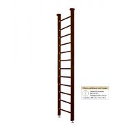 Шведская стенка Kampfer Classic Ceiling (№0 без покрытия Высота 3 м), фото 1