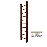 Шведская стенка Kampfer Classic Ceiling (№0 Без покрытия Стандарт), фото 1