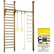 Шведская стенка Kampfer Line (№2 Ореховый Высота 3 м), фото 1