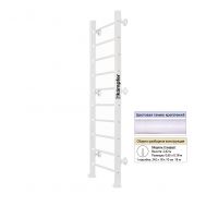 Шведская стенка Kampfer Classic Wall (№6 Жемчужный Стандарт белый), фото 1