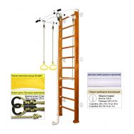 Шведская стенка Kampfer Helena Wall (№3 Классический Стандарт белый турник), фото 1