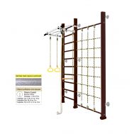 Шведская стенка Kampfer Winner Wall (№5 Шоколадный Стандарт антик), фото 1