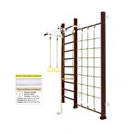 Шведская стенка Kampfer Winner Wall (№5 Шоколадный Стандарт белый), фото 1