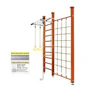 Шведская стенка Kampfer Winner Ceiling (№4 Вишневый Стандарт антик), фото 1