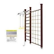 Шведская стенка Kampfer Winner Ceiling (№5 Шоколадный Стандарт антик), фото 1