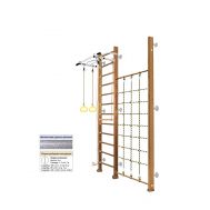 Шведская стенка Kampfer Winner Wall (№2 Ореховый Высота 3 м антик), фото 1