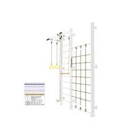 Шведская стенка Kampfer Winner Wall (№6 Жемчужный Высота 3 м белый), фото 1