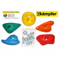 Зацепы для скалодрома средние Kampfer набор по 5 шт, фото 1