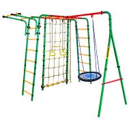 Спортивно-игровой комплекс Kampfer Kindisch (Гнездо среднее синее), фото 1