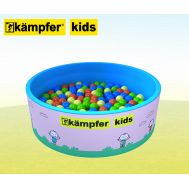 Сухой бассейн Kampfer Kids (розовый + 100 шаров), фото 1