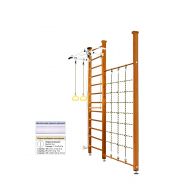 Шведская стенка Kampfer Winner Ceiling (№3 Классический Высота 3 м белый), фото 1