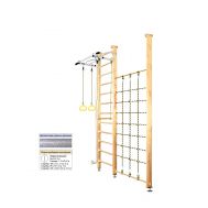 Шведская стенка Kampfer Winner Ceiling (№1 Натуральный Высота 3 м антик), фото 1