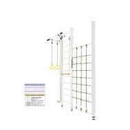 Шведская стенка Kampfer Winner Ceiling (№6 Жемчужный Высота 3 м белый), фото 1