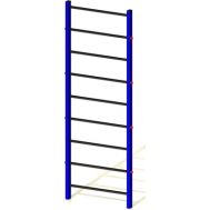 Профессиональная шведская стенка Kampfer KSW professional Outdoor (синий/красный), фото 1