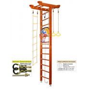 Шведская стенка Kampfer Big Sport Ceiling Basketball Shield (№4 Вишневый Высота 3 м), фото 1