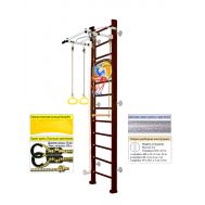 Шведская стенка Kampfer Helena Wall Basketball Shield (№5 Шоколадный Высота 3 м белый турник), фото 1