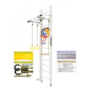 Шведская стенка Kampfer Helena Ceiling Basketball Shield (№6 Жемчужный Высота 3 м белый антик турник), фото 1