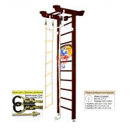 Шведская стенка Kampfer Little Sport Ceiling Basketball Shield (№5 Шоколадный Стандарт), фото 1