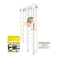 Шведская стенка Kampfer Wooden Ladder Ceiling Basketball Shield (№6 Жемчужный Высота 3 м), фото 1