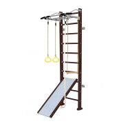 Шведская стенка Kampfer Ride Wall (№5 Шоколадный Стандарт белый антик турник), фото 1